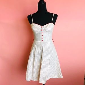 CLASSIC RETRO RED POLKA DOT DRESS ❤️